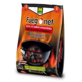 Carbón vegetal para barbacoa Okfuego 2,5 kg - Productos Flower