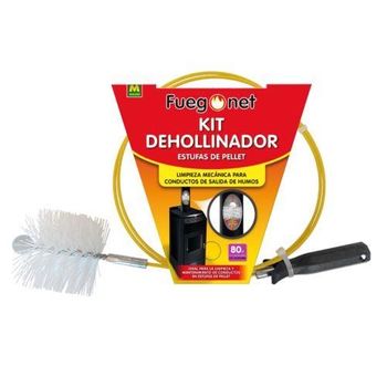 Deshollinador OK FUEGO estufa + caldera pellet 1.5 kg