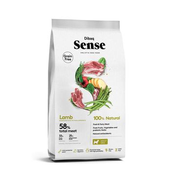 Dibaq Sense Grain Free Cordero Mini Pienso Perro 6 Kg