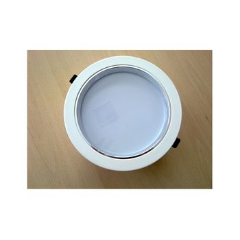 Downlight Led Empotrar Redondo Blanco Marca Ilucatechnia