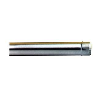 Tubo Estufa Galvanizado 110mm. 1mt.