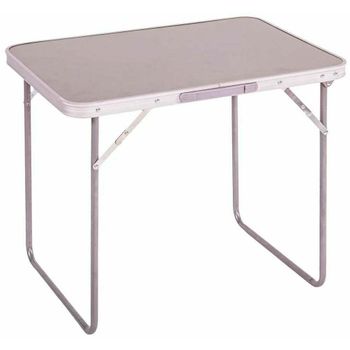 Mesa Plegable De Metal Y Madera 70x50x60