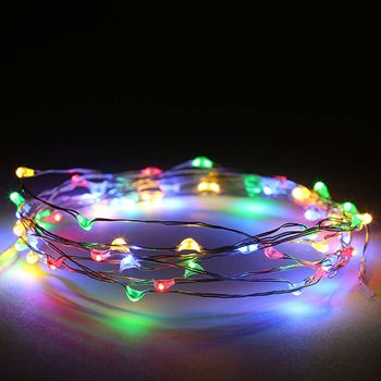 Luces Navidad A Pilas 300 Leds Multicolor Interior / Exterior (ip44) con  Ofertas en Carrefour