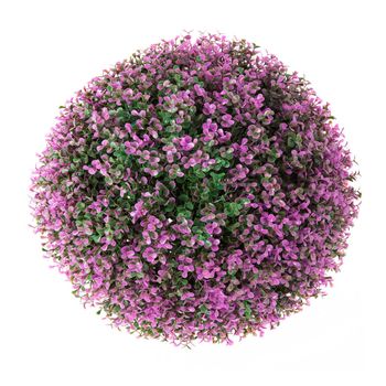 Bola Boj Artificial Lavanda De Exterior Grande Lila De Plástico De Ø 30 Cm