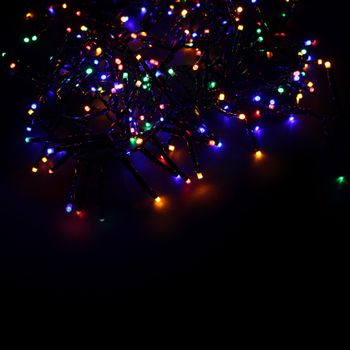 Luces Led De Navidad De 8 Funciones Con 100 Luces Multicolor Para Interior Y Exterior De 297 Cm