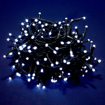 Luces Navidad A Pilas 300 Leds Luz Blanca Interior / Exterior (ip44) con  Ofertas en Carrefour