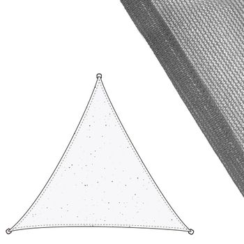 Toldo Vela Triangular Verde 150 Gr/m2 3,6 X 3,6 X 3,6 Metros con Ofertas en  Carrefour