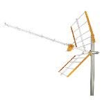 Antena Tv Exterior 26db Uhf Triple Con Filtro 4g Metronic 415044