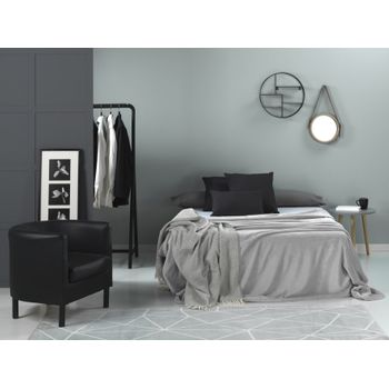 Manta Reversible 1 Piezas Cama 90 cm TEX HOME Gris