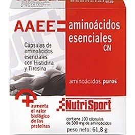 Nutrisport Aminoacidos Esenciales (aaee) Cn 500 Mg X 100 Caps
