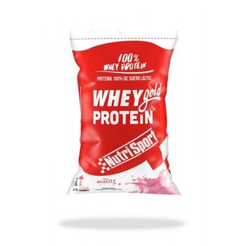 Proteinas Suero - Sabor Fresa 500g - Whey Gold Protein Nutrisport