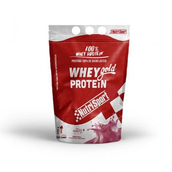 Proteinas Suero - Sabor Fresa 2 Kg - Whey Gold Protein Nutrisport