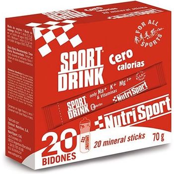 Nutrisport Sport Drink 0 Calorías 20 Sticks