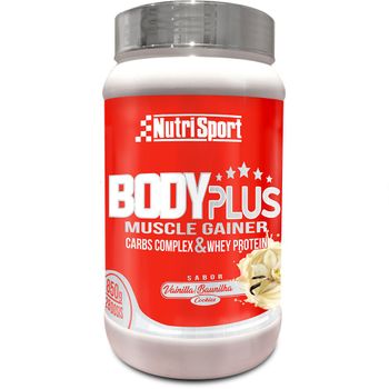 Carbohidratos Sabor Vainilla - 850 Gr - Bodyplus Weight Gainer Nutrisport