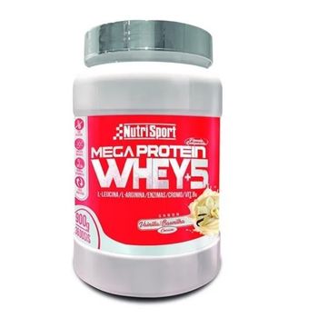 Nutrisport Mega Protein Whey+5 1800 Gr ( Sabor Vainilla )