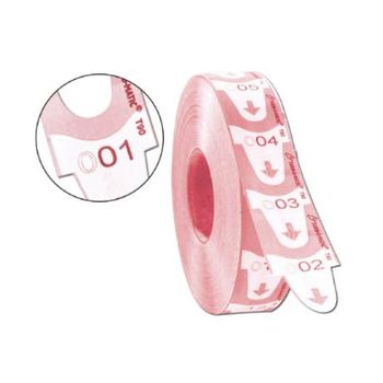 Tickets Turnomatic 31x67 Mm Color Rosa Rollo 4000 Tickets (pack De 6)