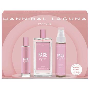 Hannibal Laguna Face To Face Set Eau De Toilete 100 Ml + 2 Piezas