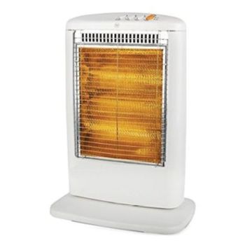 Estufa Oscilante Halógena 1200w, 3 Potencias