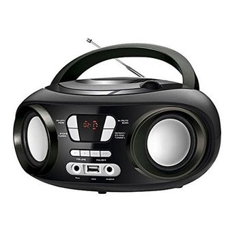 Radio Cd Bluetooth Mp3 Brigmton W-501 Usb Negro