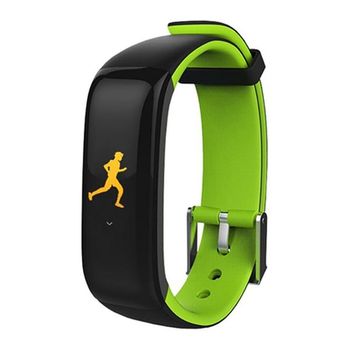 Pulsera De Actividad Brigmton Bsport-15-v 0,96" Oled 150 Mah Bluetooth 4.0 Verde