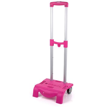 Carro Escolar Gabol Extensible Rosa Liso