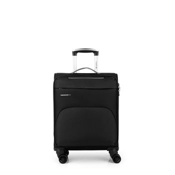 Maleta De Viaje Mediana Extensible Polipropileno 60cm 4 Ruedas Dobles Tsa  760260 Negro con Ofertas en Carrefour