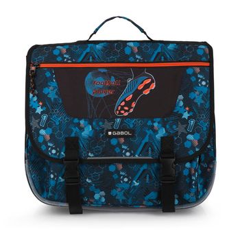 Mochila Gabol Club Azul Adaptable A Carro