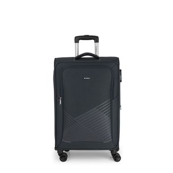 Maleta De Viaje Mediana Extensible Poliéster Eva Trolley 60cm Bolsillos  701060 Azul Vaquer con Ofertas en Carrefour