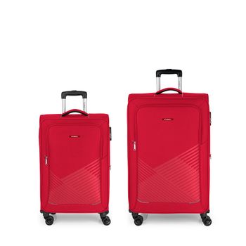 Set De Maletas De Viaje Cabina Y Mediana De Polipropileno Don Algodon  64x44x24 Cm - Rojo con Ofertas en Carrefour