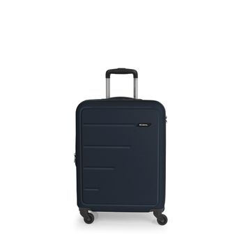 Maleta de Cabina de Polipropileno American Tourister Hit, 8 Ruedas, 55 cm,  Azul Oscuro