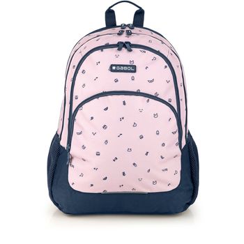 Mochila Gabol Icon Rosa E Impermeable