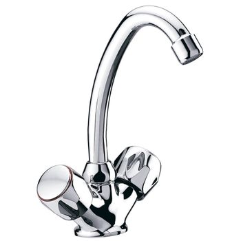 Clever 98354 With2 Guayama Grifo Bimando Lavabo 180mm