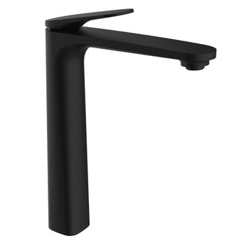 Clever 61951 Velvet Grifo Monomando Lavabo Color Negro Mate