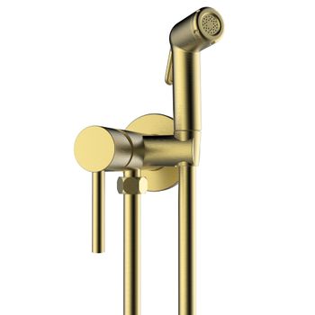 Clever 61975 Hygienic Grifo Monomando Wc Color Oro Cepillado