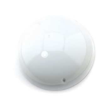 Plafón Con Sensor Ip54 Clase Ii Antivandálico Blanco Led Luz Fría