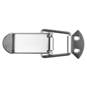 Retenedor puerta handlock latonado con varilla