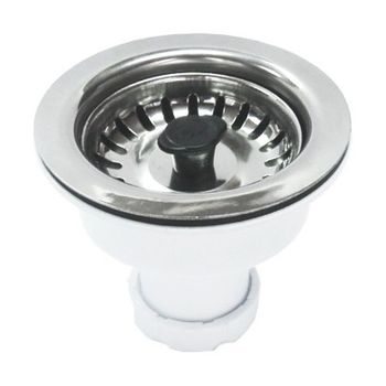 Valvula Cesto Freg. Inox Sin Rebosade