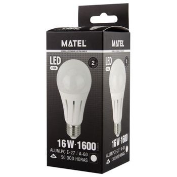 Bombilla Led Estandar E27 16 Watios Fria 21922