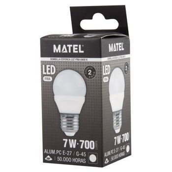 Lamparas Led G37 7w E14 Luz Fria Vela Pack 5 con Ofertas en Carrefour