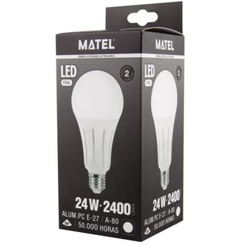 Bombilla Led Estandar E27 24 Watios Fria 23294