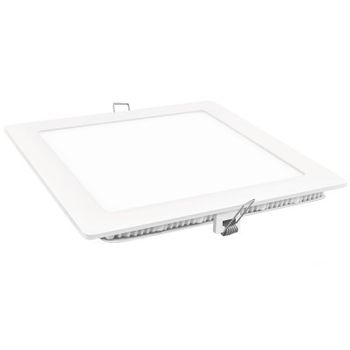 Downlight Led Cuadrado Blanco 6w.neutra