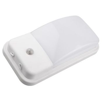 Aplique Led Ip65 Bl.sen.176x271mm.20w.f