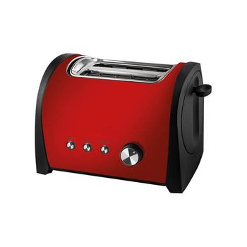 Tostador Dos Ranuras Cortas Rojo-800w