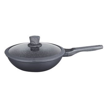 Wok Alum.fundido Piedra Premium 28 Cm.