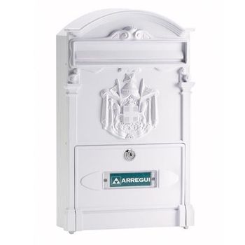 Buzon Exterior Acero Deco Blanco E-5701 con Ofertas en Carrefour