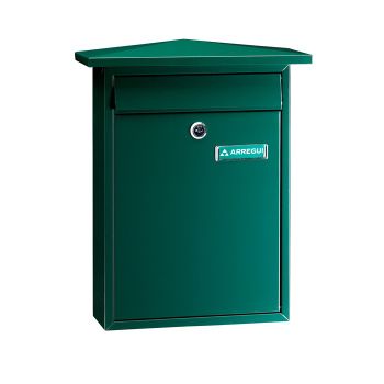 Buzon Exterior Acero Verde 37x31x10cm - Arregui - E 5713..