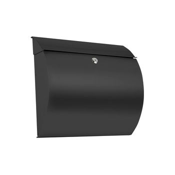 Buzon exterior blanco de metal para paqueteria correo de pared kmt