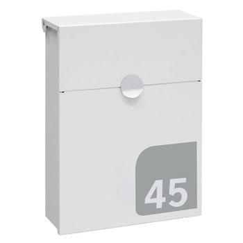 Buzon Exterior Negro De Metal Para Paqueteria Correo De Pared Kmt con  Ofertas en Carrefour