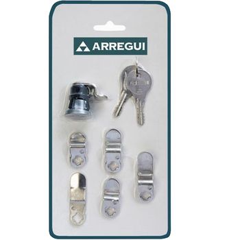 Cerradura Para Buzón Comunidad Arregui Cromo