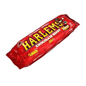 Max Protein - Harlems 1 X 110 G - Anillos De Chocolate -  Sabor: Chocolate